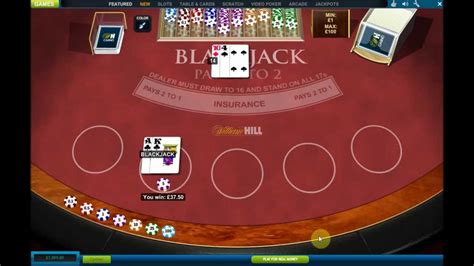 william hill online blackjack